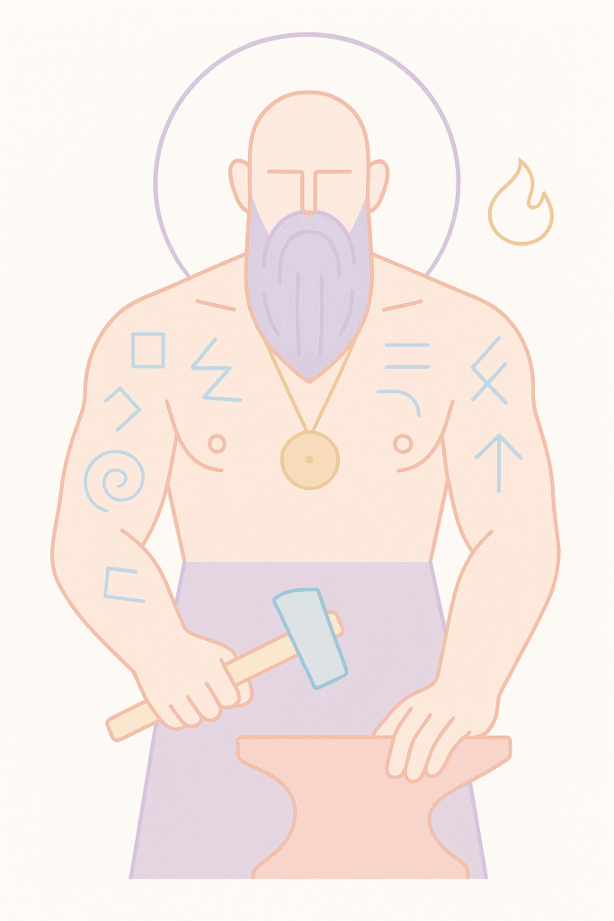 The forger avatar in Alloya